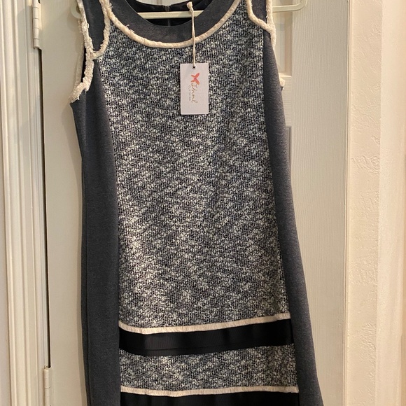 NWT THML Gorgeous GrossGrain dress size Large - Picture 1 of 4